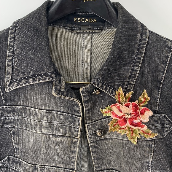 Escada Denim Jacket black - Picture 2 of 8